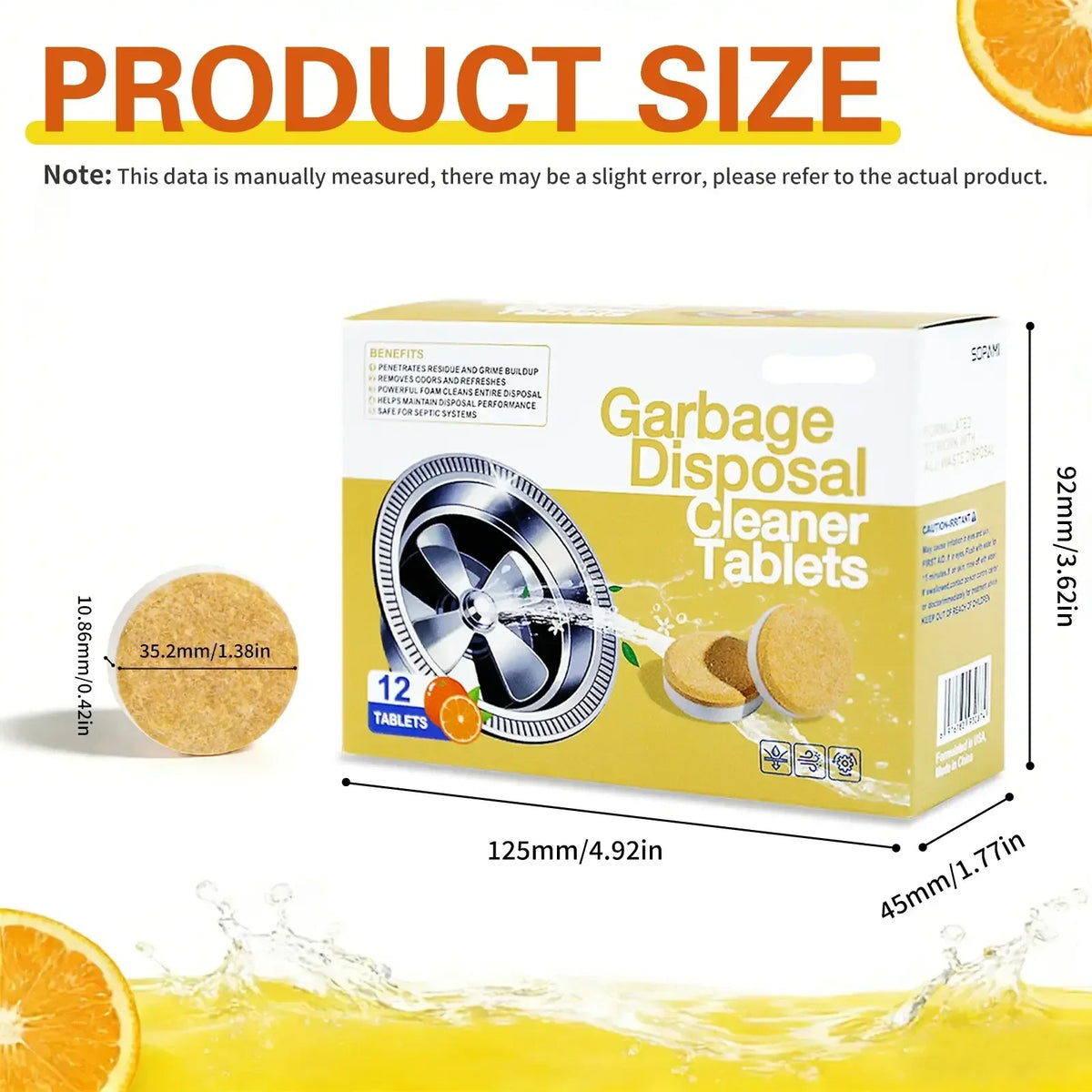 LAST DAY 49% OFF - Deep Clean Disposal Tablets
