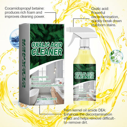 Oxalic Acid Bathroom Cleaner Dissolves Rust