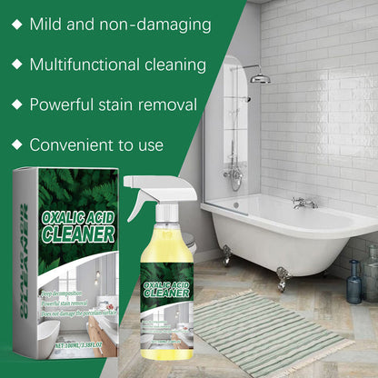 Oxalic Acid Bathroom Cleaner Dissolves Rust