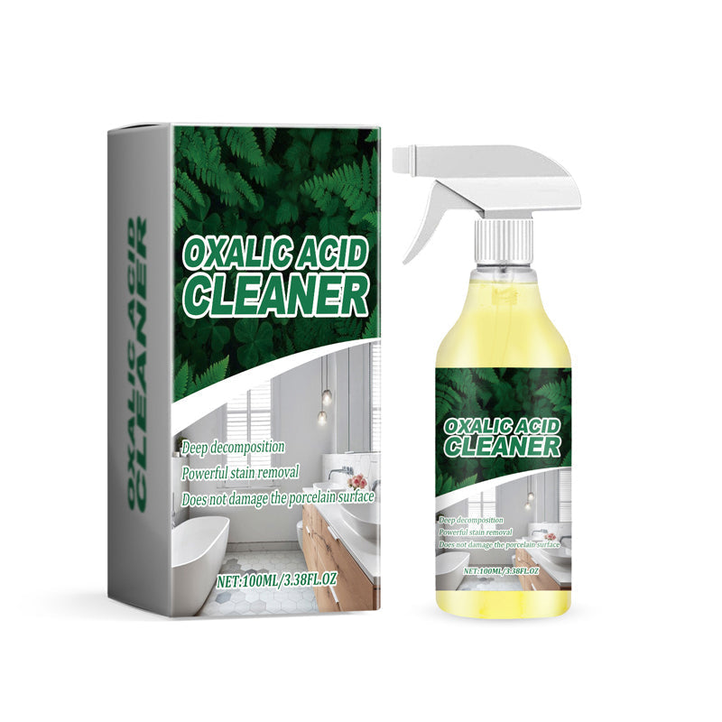 Oxalic Acid Bathroom Cleaner Dissolves Rust